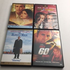 Nicholas Cage DVD Movie Bundle